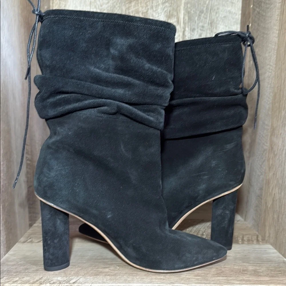 IRO Slouchy pull on Boots Tied back - Picture 13 of 15